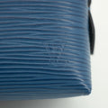 Louis Vuitton Blue Epi Leather Cosmetic Pouch #2571 by Bolt Boutique