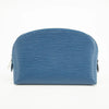 Louis Vuitton Blue Epi Leather Cosmetic Pouch #2571