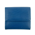 Louis Vuitton Blue Epi Leather Elise Wallet #3829 by Bolt Boutique