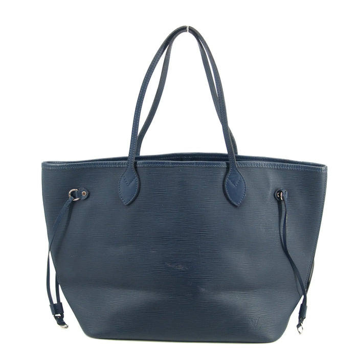 Louis Vuitton Blue Epi Leather Neverfull MM Shoulder Bag #2962 by Bolt Boutique