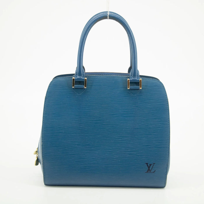 Louis Vuitton Blue Epi Pont Neuf Tote Bag #2450 by Bolt Boutique