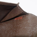 Louis Vuitton Brown Damier Ebene Porte Long Wallet #4697 by Bolt Boutique