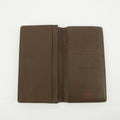 Louis Vuitton Brown Damier Ebene Porte Long Wallet #4697 by Bolt Boutique