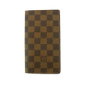 Louis Vuitton Brown Damier Ebene Porte Long Wallet #4697 by Bolt Boutique