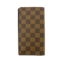 Louis Vuitton Brown Damier Ebene Porte Long Wallet #4697 by Bolt Boutique