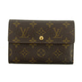 Louis Vuitton Brown Monogram Canvas Porte Tresor Etui Papiers Wallet #3049 by Bolt Boutique