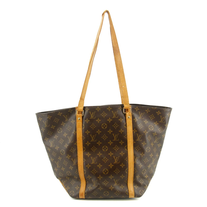 Louis Vuitton Brown Monogram Canvas Sac Shopping Tote 48 #2725 by Bolt Boutique