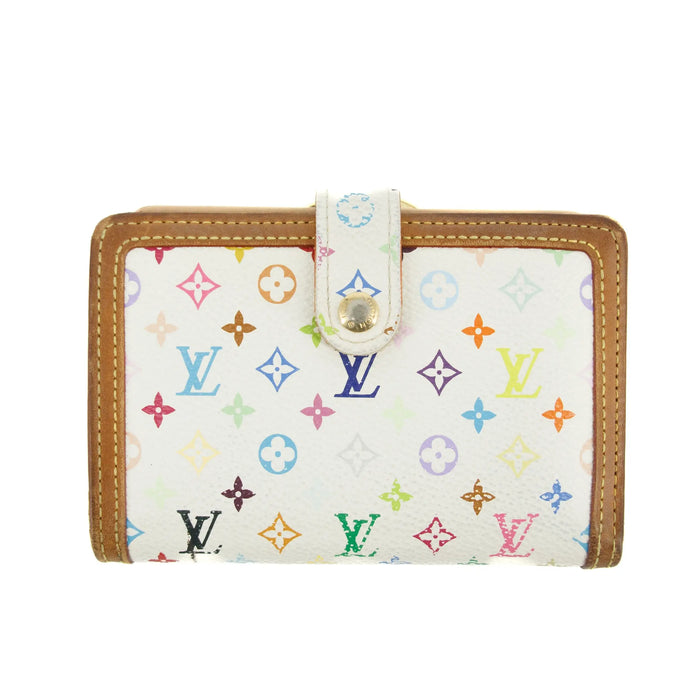 Louis Vuitton Canvas Multicolor Kisslock Wallet #3072 by Bolt Boutique