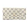 Louis Vuitton Damier Azur Emilie Long Wallet #3830