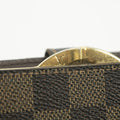 Louis Vuitton Damier Ebene Brown Bifold Kisslock Wallet #3912 by Bolt Boutique