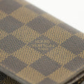 Louis Vuitton Damier Ebene Brown Porte Tresor Wallet #3531 by Bolt Boutique