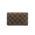 Louis Vuitton Damier Ebene Brown Porte Tresor Wallet #3531 by Bolt Boutique