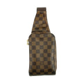 Louis Vuitton Damier Ebene Canvas Geronimos Belt Bag #3047 by Bolt Boutique