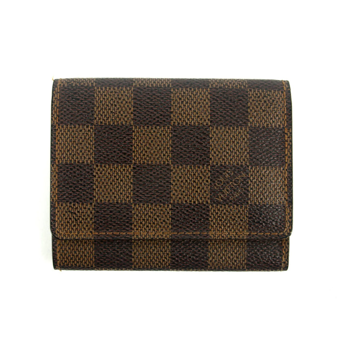 Louis Vuitton Damier Ebene Card Case Wallet #2990 by Bolt Boutique
