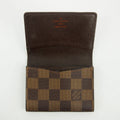 Louis Vuitton Damier Ebene Card Case Wallet #2990 by Bolt Boutique