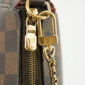 Louis Vuitton Damier Ebene Eva Pochette Shoulder Bag #2733 by Bolt Boutique