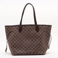 Louis Vuitton Damier Ebene Neverfull MM Shoulder Bag #2909 by Bolt Boutique