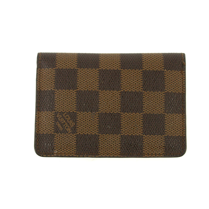 Louis Vuitton Damier Ebene Pocket Organizer Card Case #3243 by Bolt Boutique