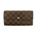 Louis Vuitton Damier Ebene Sarah Long Wallet #3822 by Bolt Boutique