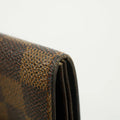 Louis Vuitton Damier Ebene Sarah Portefeuille Wallet #3106 by Bolt Boutique