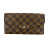 Louis Vuitton Damier Ebene Sarah Wallet #1829