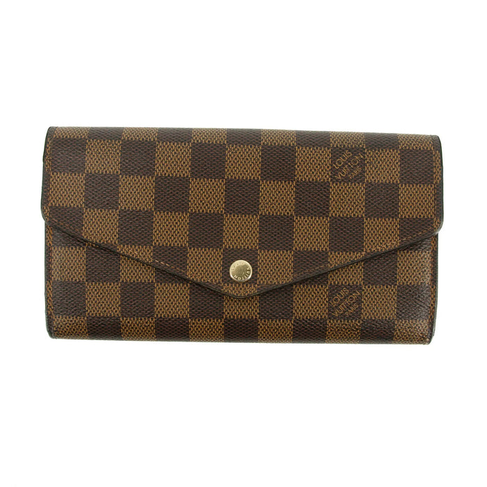 Louis Vuitton Damier Ebene Sarah Wallet #1829 by Bolt Boutique