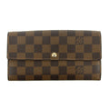 Louis Vuitton Damier Ebene Sarah Wallet Brown #3436 by Bolt Boutique