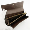 Louis Vuitton Damier Ebene Sarah Wallet Brown #3436 by Bolt Boutique