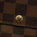 Louis Vuitton Damier Ebene Sarah Wallet Brown #3436 by Bolt Boutique
