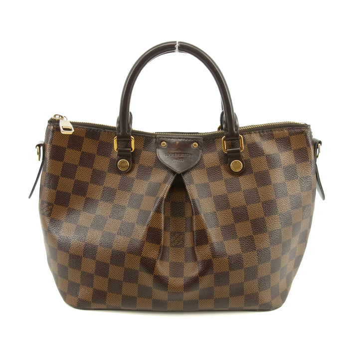 Louis Vuitton Damier Ebene Sienna PM Tote Bag #2956 by Bolt Boutique