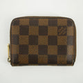 Louis Vuitton Damier Ebene Zippy Coin Purse Brown #2988 by Bolt Boutique