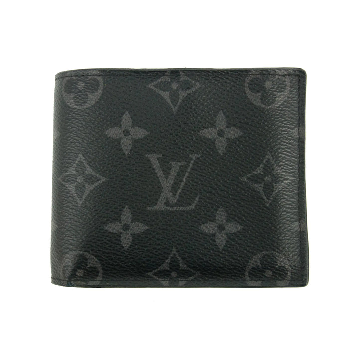 Louis Vuitton Eclipse Canvas Black Mens Bifold Wallet #3388 by Bolt Boutique