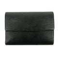 Louis Vuitton Epi Black Porte Tressor Trifold Wallet #3008 by Bolt Boutique