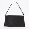 Louis Vuitton Epi Leather Black Pochette Accessories Shoulder Bag #3277