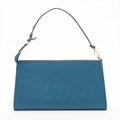 Louis Vuitton Epi Leather Blue Pochette Accessories Shoulder Bag #3281 by Bolt Boutique