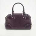 Louis Vuitton Epi Leather Bowling Montaigne Purple Hand Bag -SKU #2015 by Bolt Boutique