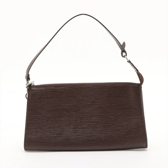 Louis Vuitton Epi Leather Brown Pochette Accessories Shoulder Bag #3280 by Bolt Boutique
