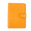 Louis Vuitton Epi Leather Orange Agenda Wallet #5428
