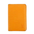 Louis Vuitton Epi Orange Pocket Organizer Wallet #3220 by Bolt Boutique