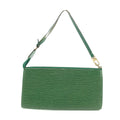 Louis Vuitton Green Epi Leather Pochette Accessories Shoulder Bag #3476 by Bolt Boutique