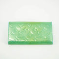 Louis Vuitton Green Vernis Sarah Long Wallet #3951 by Bolt Boutique