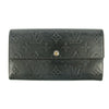 Louis Vuitton Grey Vernis Long Wallet #5166