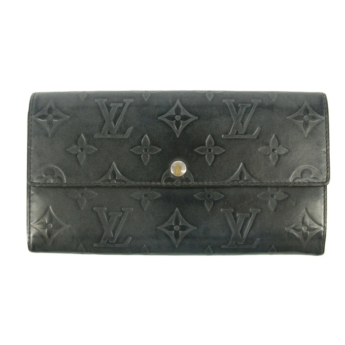 Louis Vuitton Grey Vernis Long Wallet #5166 by Bolt Boutique