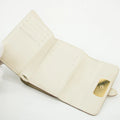 Louis Vuitton Ivory Suhali Le Somptueux Leather Trifold Wallet #3129 by Bolt Boutique