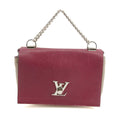 Louis Vuitton Leather Lockme II BB 2Way Shoulder Bag Purple #3443 by Bolt Boutique