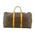 Louis Vuitton Mongoram Canvas Brown Keepall Boston Bag #8925 by Bolt Boutique