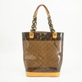 Louis Vuitton Monogram Ambre Vinyl Cabas MM Shoulder Bag #2572 by Bolt Boutique