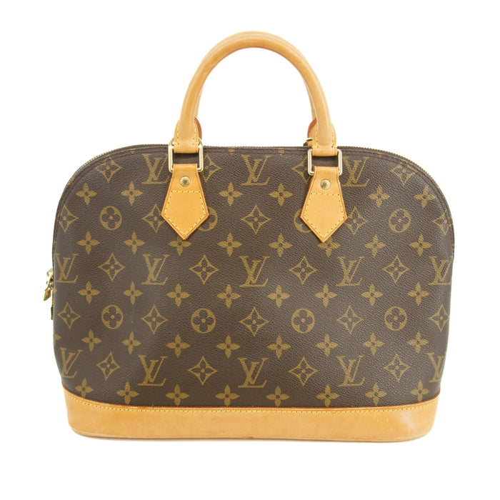 Louis Vuitton Monogram Canvas Alma PM Brown Tote Bag #3334 by Bolt Boutique