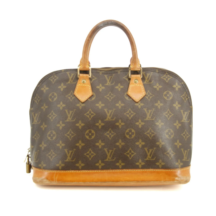 Louis Vuitton Monogram Canvas Alma PM Brown Tote Bag #3488 by Bolt Boutique