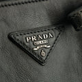 Louis Vuitton Monogram Canvas Alma PM Brown Tote Bag #Prada Glaze Calf Black City Twin Pocket Tote Bag -#3340 by Bolt Boutique